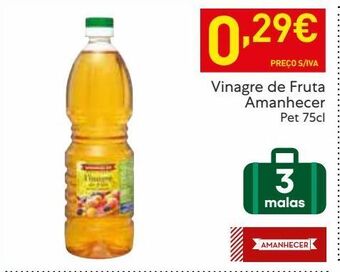 Recheio Vinagre amanhecer promoção