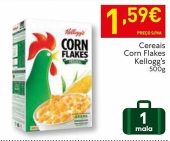 Recheio Cereais kellogg's promoção