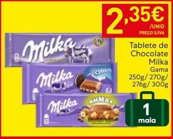 Recheio Chocolates milka promoção
