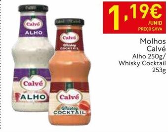 Recheio Molhos calvé promoção