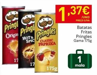 Recheio Batata chips pringles promoção