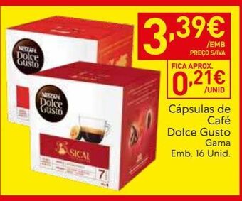 Recheio Cápsulas de café dolce gusto promoção