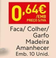 Recheio Talheres promoção