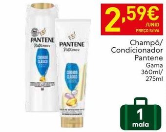 Recheio Produtos para o cabelo pantene promoção