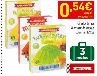 Recheio Gelatina amanhecer promoção