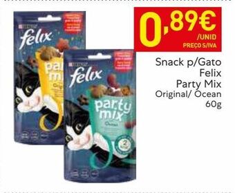 Recheio Ração para gatos felix promoção