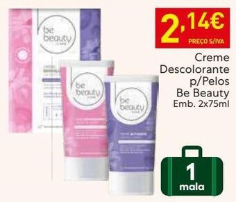 Recheio Produtos para o cabelo be beauty promoção