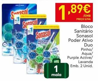 Recheio Pastilhas para wc sonasol promoção