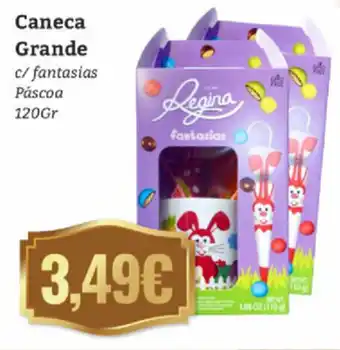 Belita Caneca Grande c/fantasias Páscoa 120Gr promoção