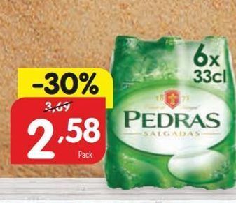 Minipreço Água pedras salgadas promoção