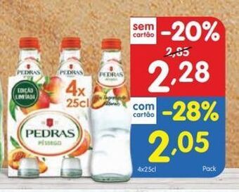 Minipreço Água pedras promoção