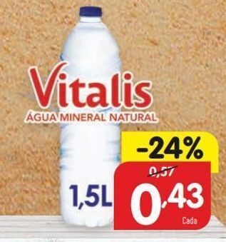 Minipreço Água vitalis promoção