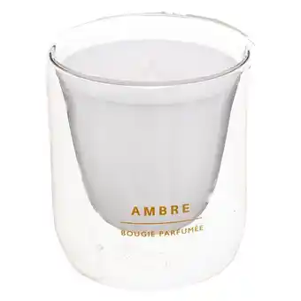 Hôma Vela perfumada castiçal em vidro 130g promoção