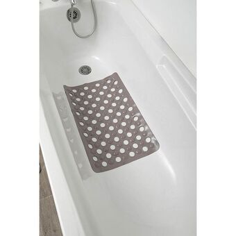 Tapete wc antiderrapante taupe