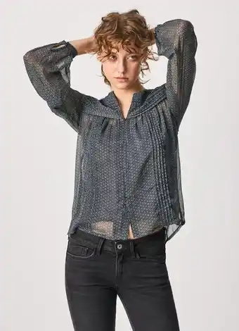Pepe Jeans Blusa estampada millie promoção