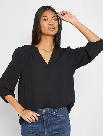 Kiabi Blusa com gola tunisina promoção