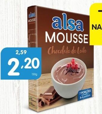 Minipreço Mousse de chocolate alsa promoção