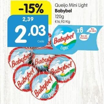 Minipreço Queijos babybel promoção