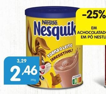 Minipreço Chocolate em pó nesquik promoção