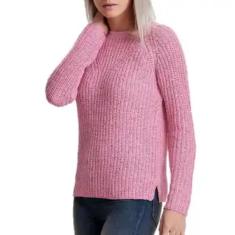 Only camisola titania l/s pullover bogonia pink