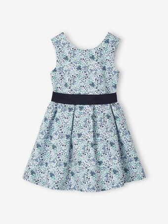 Vertbaudet Vestido estampado às flores, especial cerimónia, para... promoção