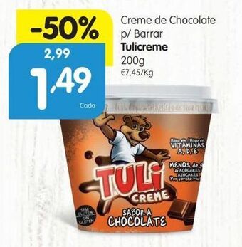 Creme de chocolate tulicreme