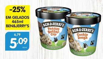 Minipreço Gelados ben&jerry´s promoção