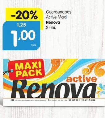 Minipreço Guardanapos de papel renova promoção