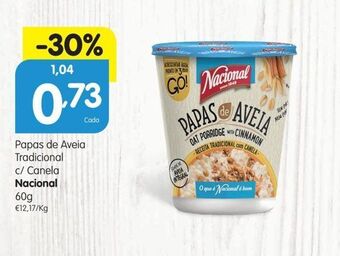 Minipreço Cereal de aveia nacional promoção
