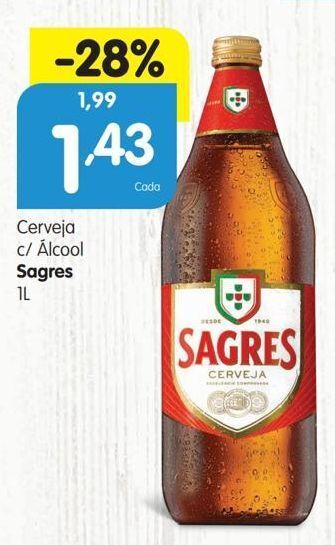 Minipreço Cerveja sagres promoção