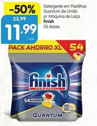 Minipreço Detergente finish promoção
