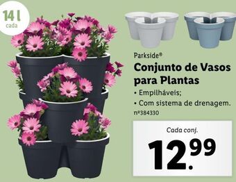 Lidl Vasos parkside promoção