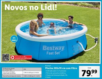 Lidl Piscinas bestway promoção