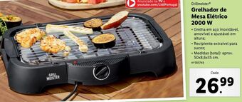 Lidl Grelhador promoção