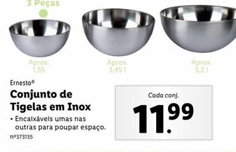 Lidl Tigela ernesto promoção