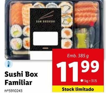 Lidl Sushi promoção
