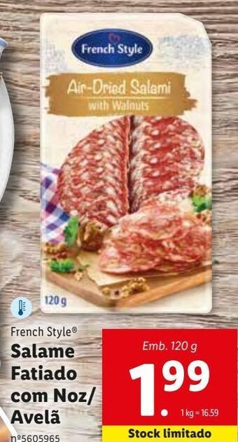 Lidl Salame promoção
