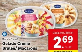 Lidl Gelados promoção