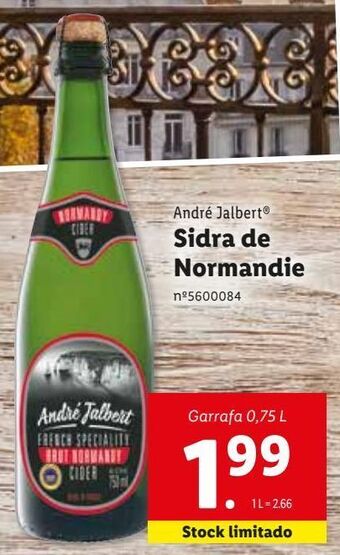 Lidl Sidra promoção