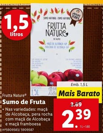 Lidl Suco de frutas promoção