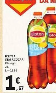 E.Leclerc Chá gelado lipton promoção