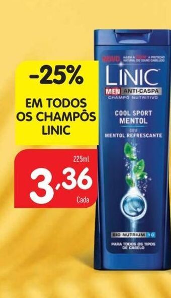 Minipreço Shampoo linic promoção
