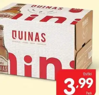 Minipreço Cerveja quinas promoção