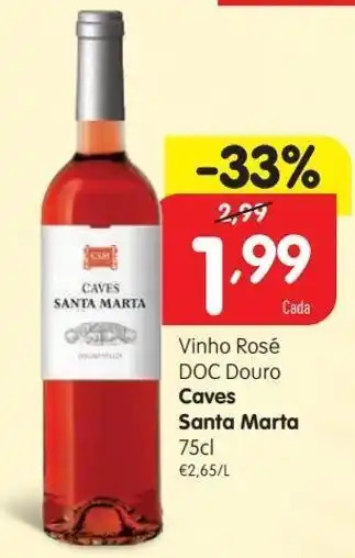Minipreço Vinho rosé promoção