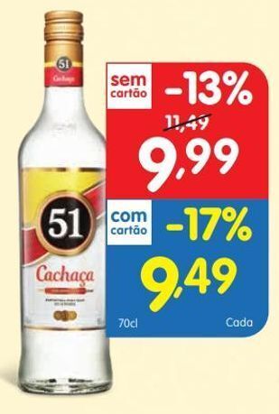 Minipreço Aguardente promoção