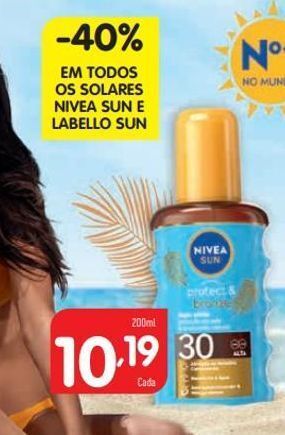 Minipreço Protetor solar nivea sun promoção