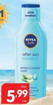 Minipreço Aftersun nivea sun promoção