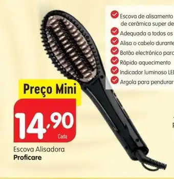 Minipreço Escova de cabelo promoção