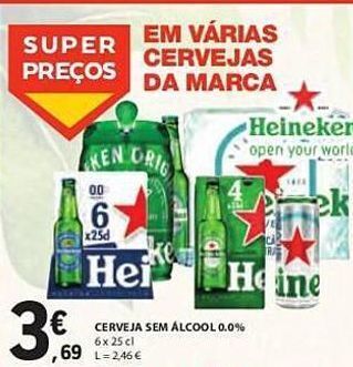 Cerveja heineken
