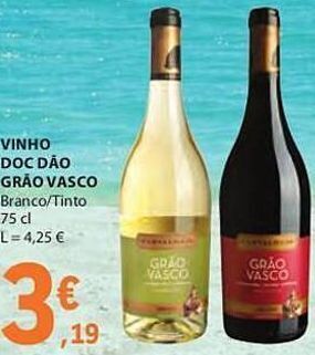 E.Leclerc Vinhos grão vasco promoção